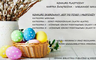Konkurs plastyczny – Kartka Świąteczna – Wielkanoc 2021