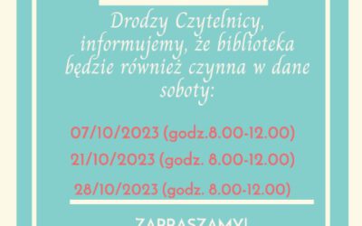 Soboty – informacja