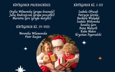 Wyniki konkursu plastycznego IV Mikołajkowa Pocztówka dla biblioteki