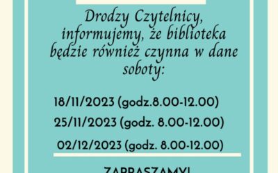 Soboty – informacja