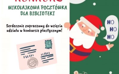 KONKURS – Mikołajkowa Pocztówka dla Biblioteki