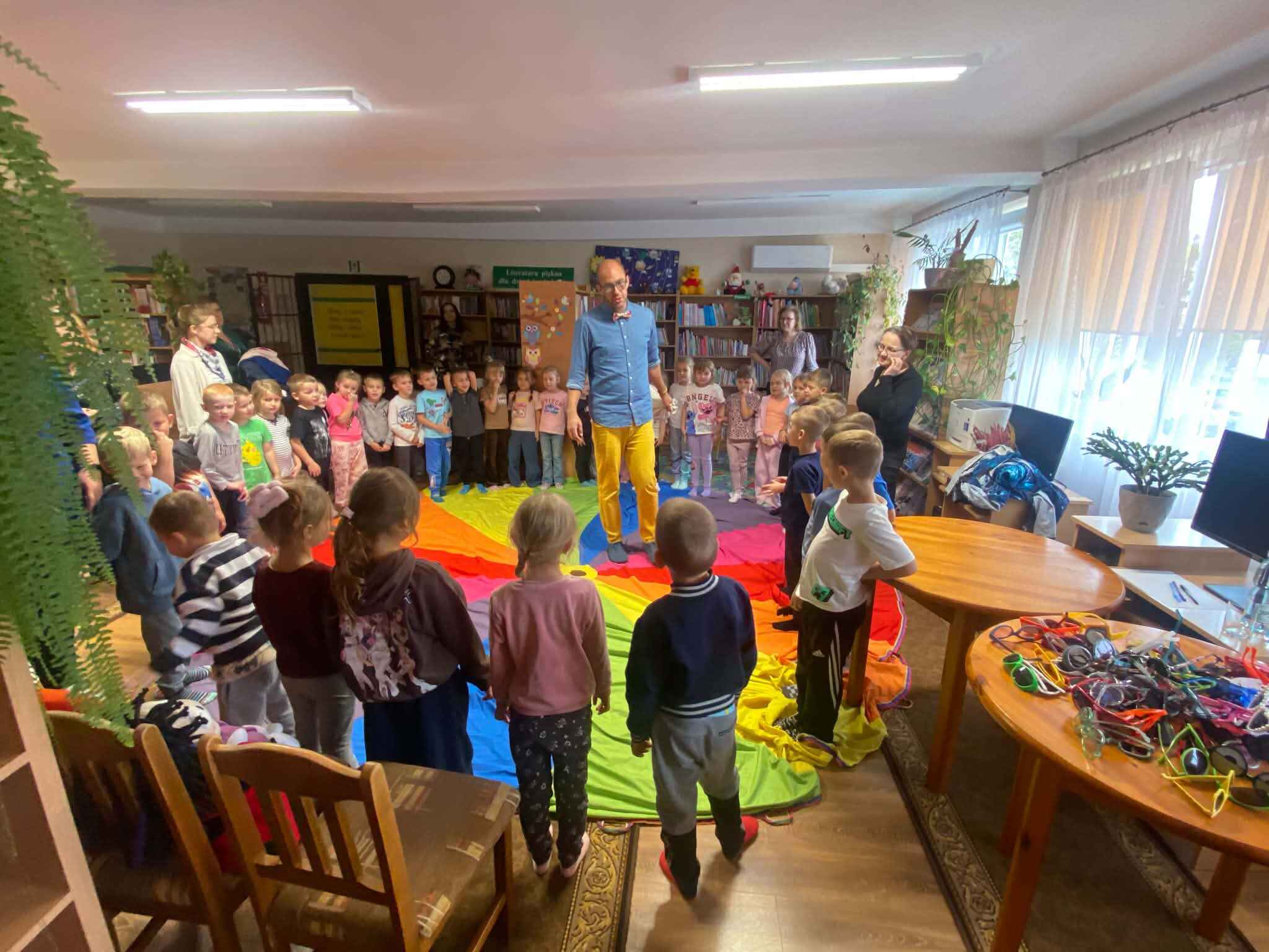 Spotkanie autorskie dla dzieci – Pan Poeta